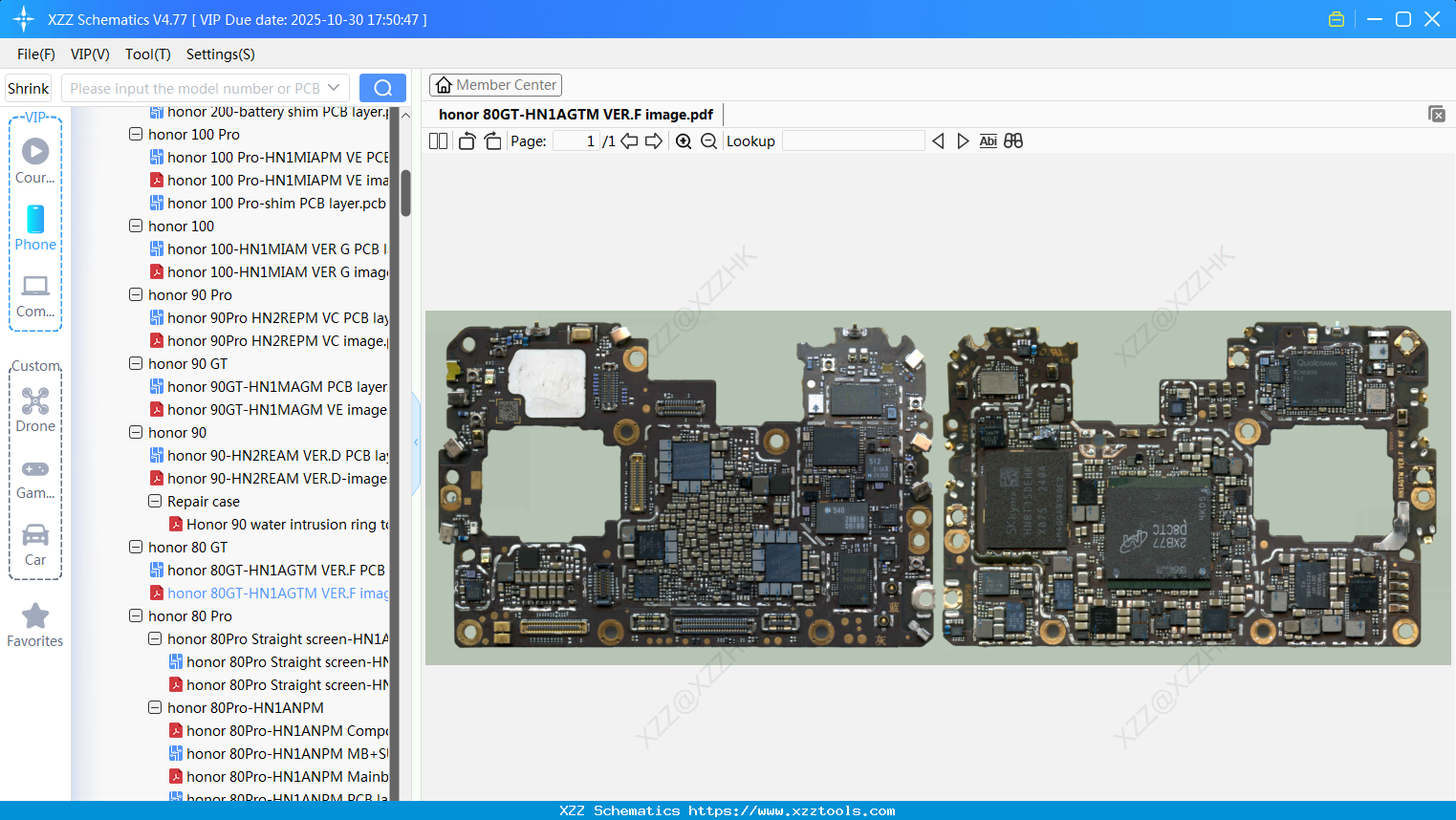Honor 80GT-HN1AGTM VER.F Image